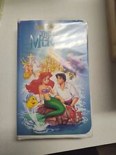 Disney The Little Mermaid (VHS, 1989) Black Diamond  picture