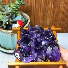 35pcs Natural Dreamy amethyst Crystal gemstone Polish Mineral Specimen 67g A6692 picture