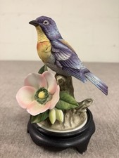 Vintage Andrea by Sadek Paula Walden Bird Figurine 8627 Japan Porcelain Flower picture
