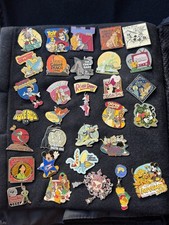 Lot Of Disney Pins Vintage picture