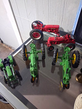 John Deere General Purpose Agriculture Tractor Diecast Toy Lot Multiple Tractors picture