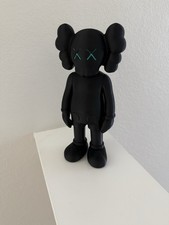 KAWS Companion Vinyl Art Toy Figure Black Designer & Urban Vinyl Blue X Eyes picture