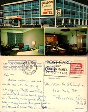 Gordon Downtown Motor Hotel Winnipeg Manitoba Postcard picture