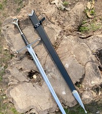 Aragorn Anduril Sword LOTR Replica Narsil Reforged Fantasy Display Gift for Him picture