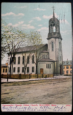 Vintage Postcard 1908 Universalist Church, Malden, Massachusetts (MA) picture