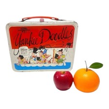 Vintage 1970s YANKEE DOODLES Metal Lunchbox By King-Seeley Thermos/LA Times picture