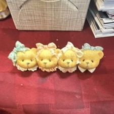 Cherished Teddies pin With 4 Bears picture