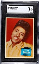 1957 Topps Hit Stars #35 LITTLE RICHARD (SGC 7 NM) Specialty Records picture