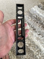 Vintage Cast Iron Spirit Pocket Level 9” picture