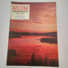 Vintage April 1960 Arizona Highway Magazine Havasu Lake National Wildlife Refuge picture