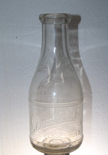 MACON GA SUNSHINE DAIRIES  MILK BOTTLE QUART EMBOSSED picture