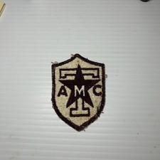 Vtg 1940s WWII Era Texas AMC Corps of Cadets Army ROTC Patch picture
