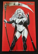 Lady Death Masters Mike Krome #1 Swornfest Edition Book LE 99 Signed + COA picture