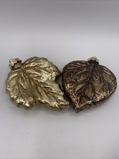 Vintage Rauch Large Leaf Ornaments-2 picture