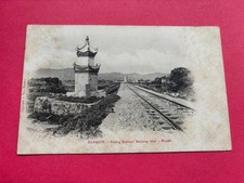 Hankow Peking railway Kouang shui Hupeh old China postcard picture