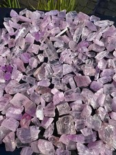 500 Grams Kunzite Pink/Purple Crystals With Nice Colour & Growth From Kunar Afg. picture