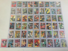 1966 BATMAN BLACK BAT COMPLETE SET. INCLUDES BATMAN/ROBIN AND OTHER ROOKIE CARDS picture