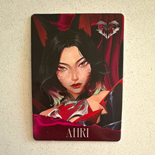 Riot Games League of Legends K/DA Ahri Full Art Non-Sport Trading Card picture