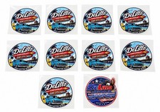 DeLillo Chevrolet Surf City Chevy Huntington Beach Stickers Lot of 10 – 2 Design picture