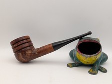 Vintage The Doodler Tracy Mincer Air Cooled Billiard Estate Tobacco Pipe picture