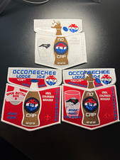 Occoneechee Lodge 104 NOAC 2024 CAP NO CAP OA Patch Lot (3) Boy Scouts picture