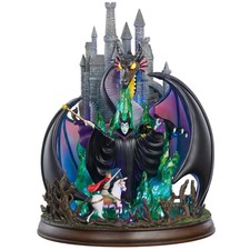 Disney Halloween Maleficent Castle with Lights and Music  Ships From USA picture