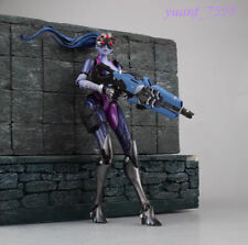 Overwatch 2 Black Lily Killer PA Doll Toy Moveable Figure Model Collection New picture