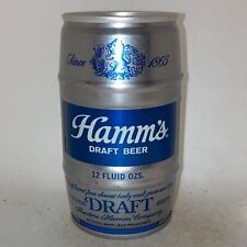 Hamm's Draft barrel beer can picture