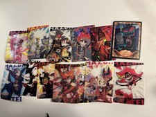 Hazbin Hotel Trading Cards 13pcs LOT Fan Made Unofficial Radioapple Alastor Vox picture