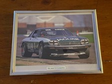 Vintage 1984 Jaguar XJ-S Classic Racing Car Framed Photo TWR - 12