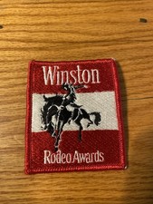Vintage Winston Rodeo Awards Patch picture