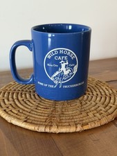 Kiln Craft Staffordshire England Wild Horse Cafe King City CA Mug RARE Vintage picture