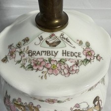 Royal Doulton Brambly Hedge Lamp Jill Barklem 1989 Working picture