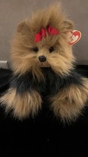 Vtg 1990 Ty Standing Plush Yorkshire Terrier “Yappie” Yorkie 14” Lifelike picture