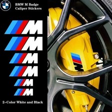 6pcs Car Brake Caliper Sticker Heat Resistant Decals for BMW picture