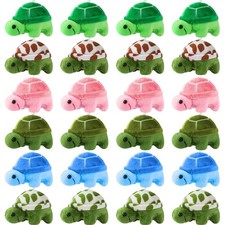 Hydren 24 Pcs Small Turtle Stuffed Toy Bulk Soft Sea Turtle Animal Plush picture