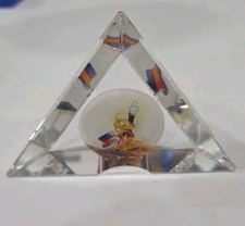 Disney Fine Art Glass LE ~ Pinocchio JIMINY CRICKET ~ Hand Painted by Toby Bluth picture
