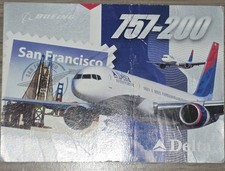 2004 Delta Airline Pilot Trading Card #17 San Francisco damaged picture