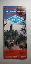 Pikes Peak Region The Gray Line Vintage Brochure picture