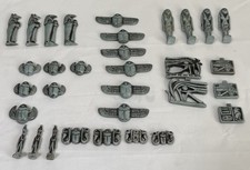 Super Huge Lot Vintage Mini Ancient Egyptian Style Amulets & Figurines Scarabs picture