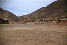 sl47 Original slide 1950’s Red Kodachrome  California Calico Ghost Town 499a picture