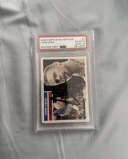 John Cena 2005 Topps WWE Heritage PSA/DNA Certified Signed Card  PSA 6 / AUTO 10 picture