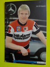 CYCLING cycling card JOS SCHIPPERS team HB ALARM SYSTEMS 1979 picture
