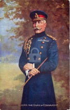 Field Marshall H.R.H. The Duke Of Connaught Postcard Copy picture