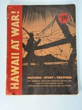 Hawaii at War 1942 Pearl Harbor Attack Honolulu Star Bulletin WWII Magazine picture