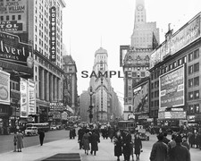1938 New York TIMES SQUARE Photo  (233-N) picture