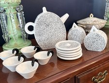 Vintage MAS Italy MCM Memphis 16 Piece Tea Set picture