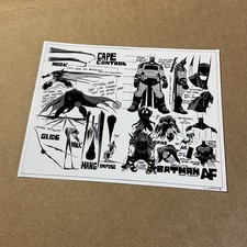 STICKER of Absolute Batman #1 Felix Comic Art  Dragotta 4.5”x 3.5”  picture