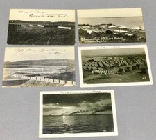 5 — RPPC 1913 U. S. Military Guantánamo Bay Camp  — Super Rare Unposted picture