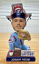Jonah Heim Texas Rangers 2023 Gold Glove Baseball Bobblehead w/ Box picture